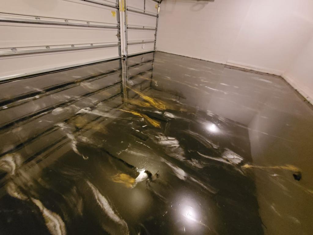 tile floor installation